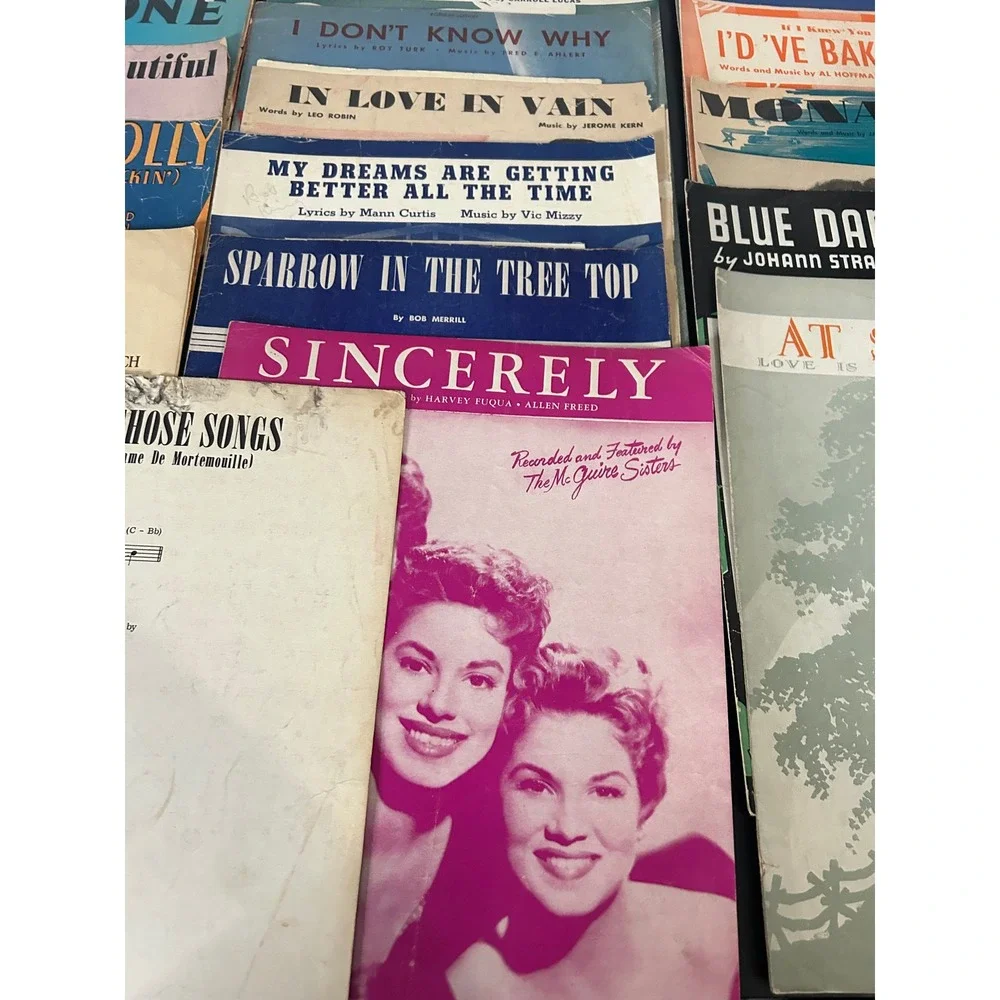 Vintage Sheet Music sheet music
